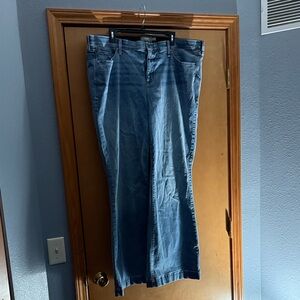 Torrid Dark Blue Flare Jeans